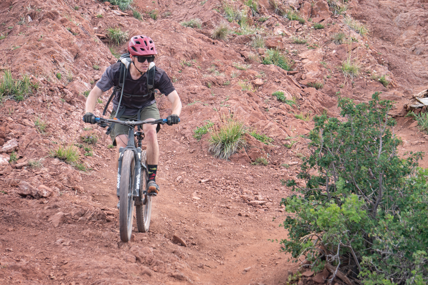 mountain biking in Moab