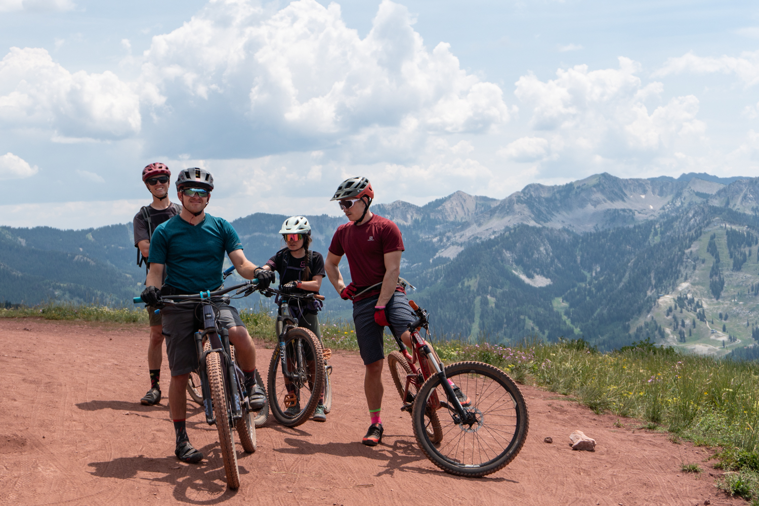 Mountain Biking Wasatch Crest Utah