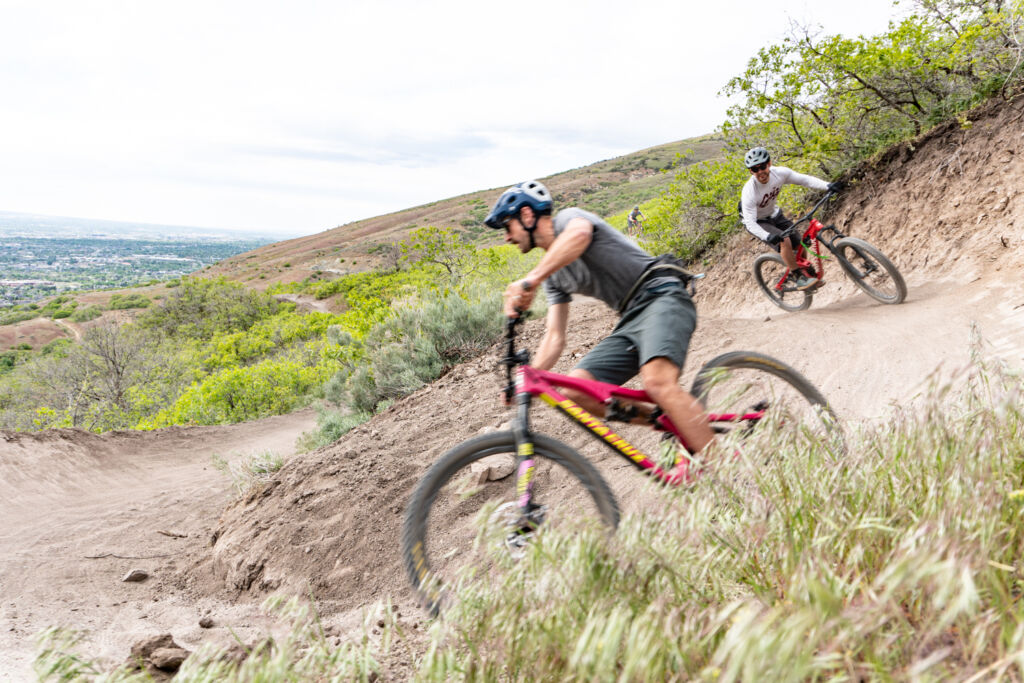 corner canyon draper mountain biking