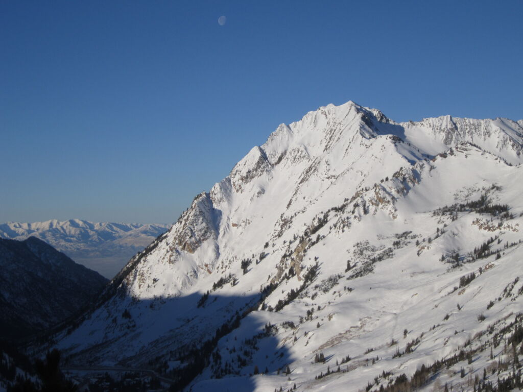 ski mt superior south face backcountry skiing utah