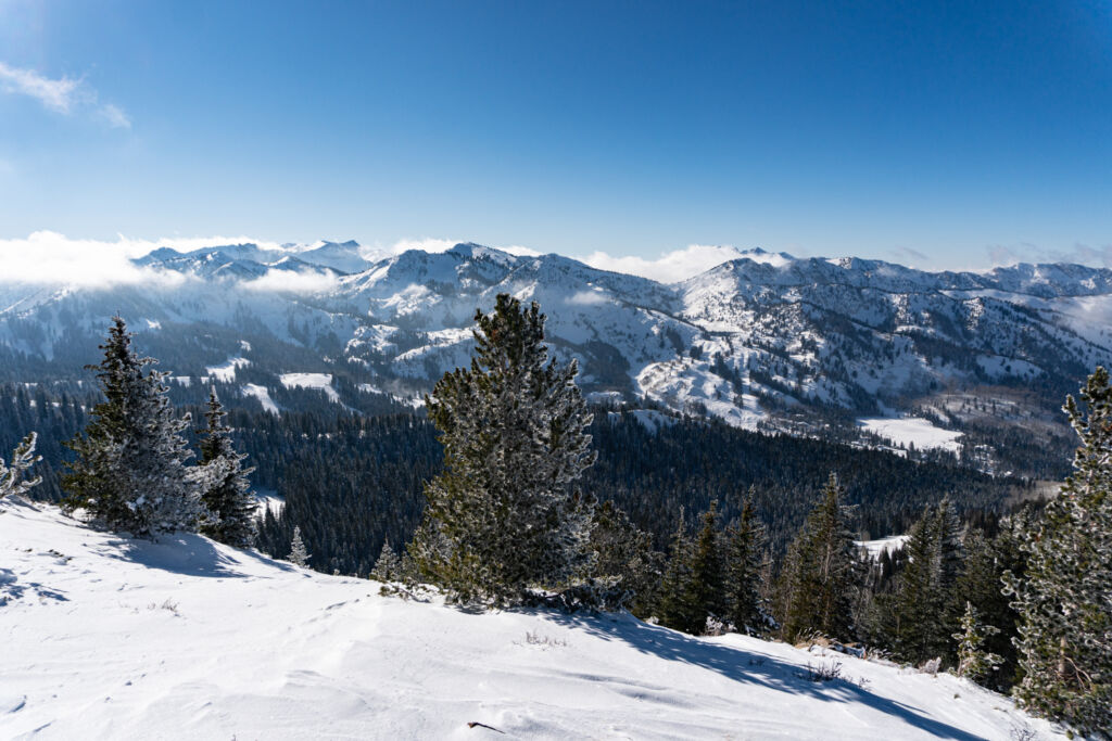 top of big cottonwood canyon brighton 10420 wasatch mountains utah