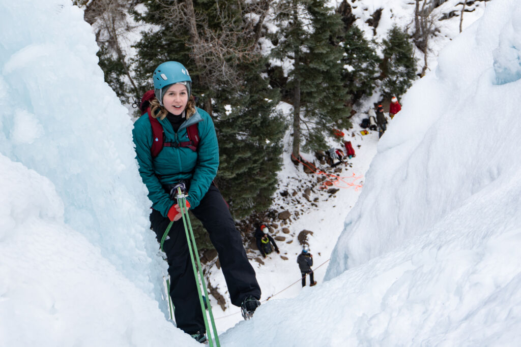 women's winter outdoor groups in the Wasatch