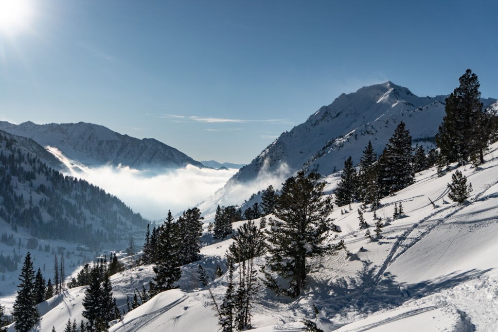 Mt Superior Little Cottonwood Canyon Wasatch Mountains Utah