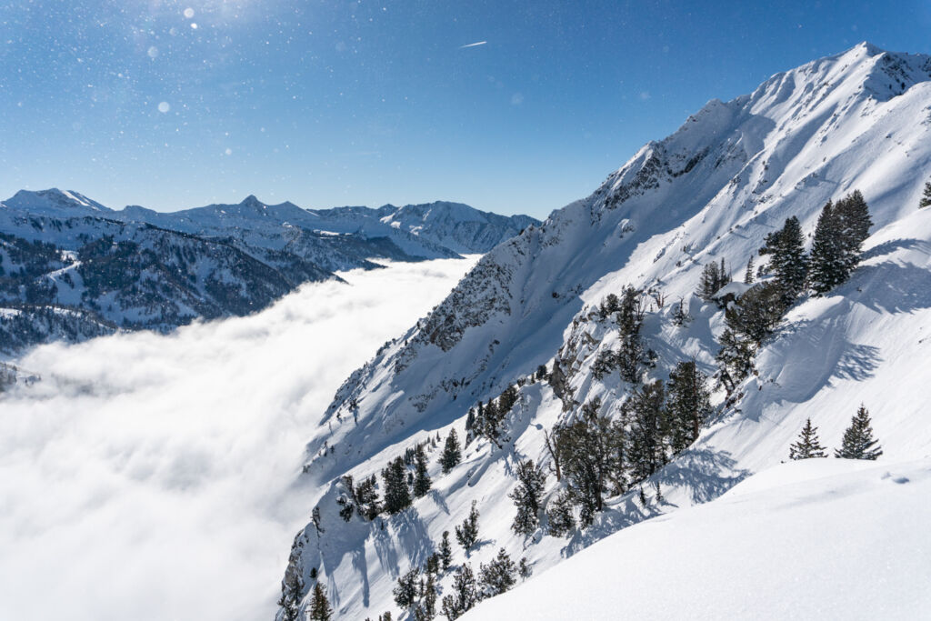 Mt Superior Little Cottonwood Canyon Wasatch Mountains Utah